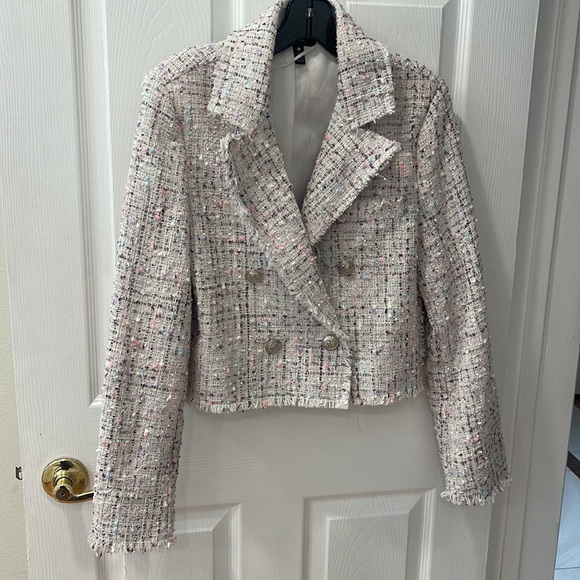 Aqua Jackets & Blazers - Aqua Tweed Blazer size small